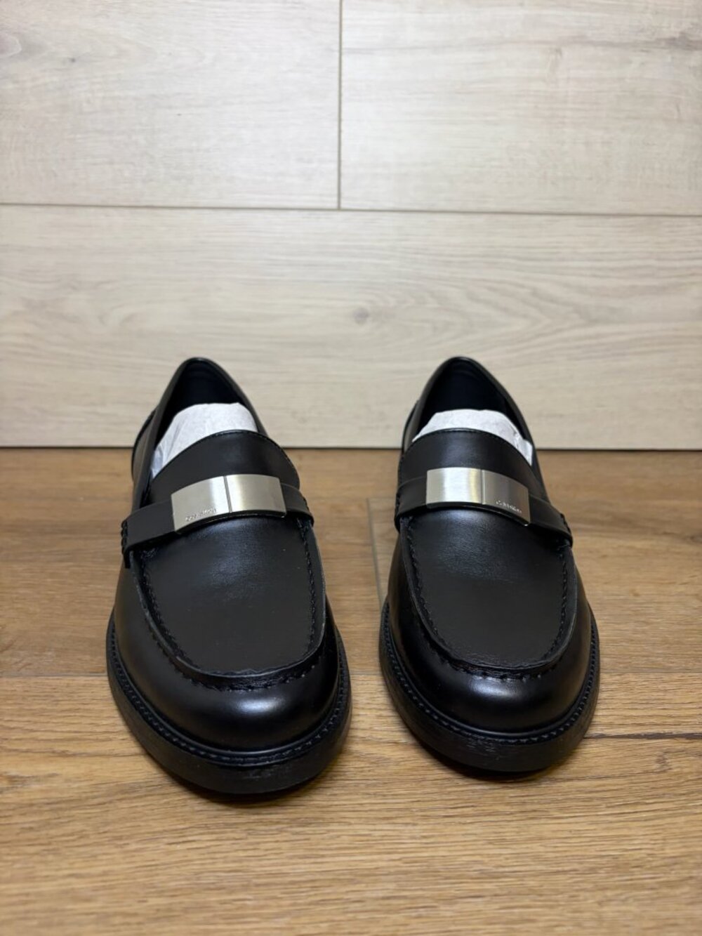 Calvin Klein Gerona Black Loafers Size 10M